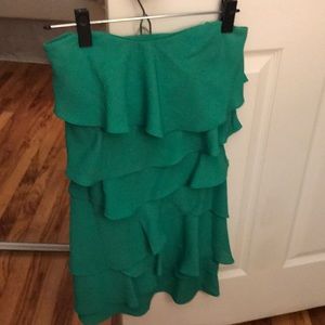 BCBG Green Party Dress Size 2